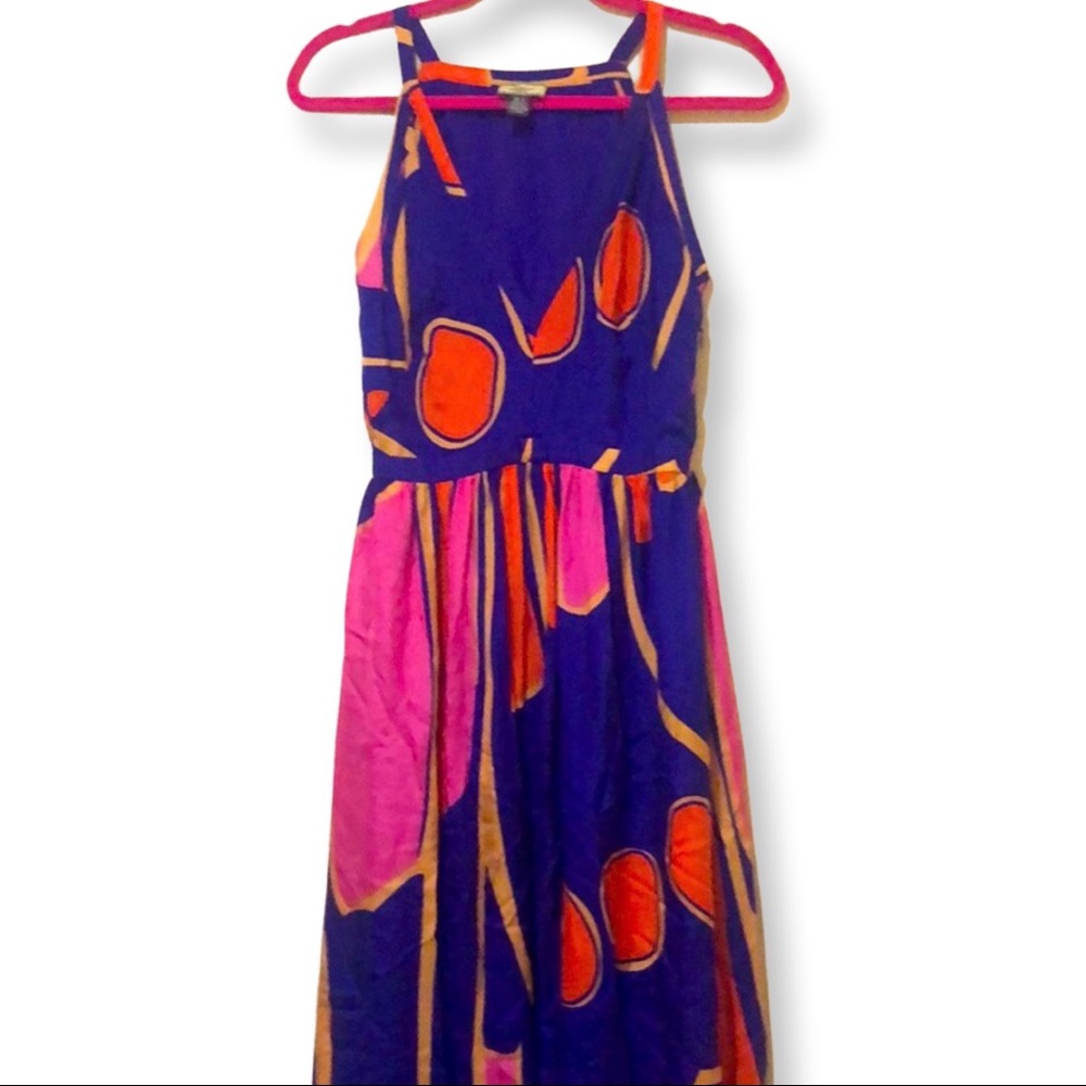 Issa London Silk Printed Maxi Dress